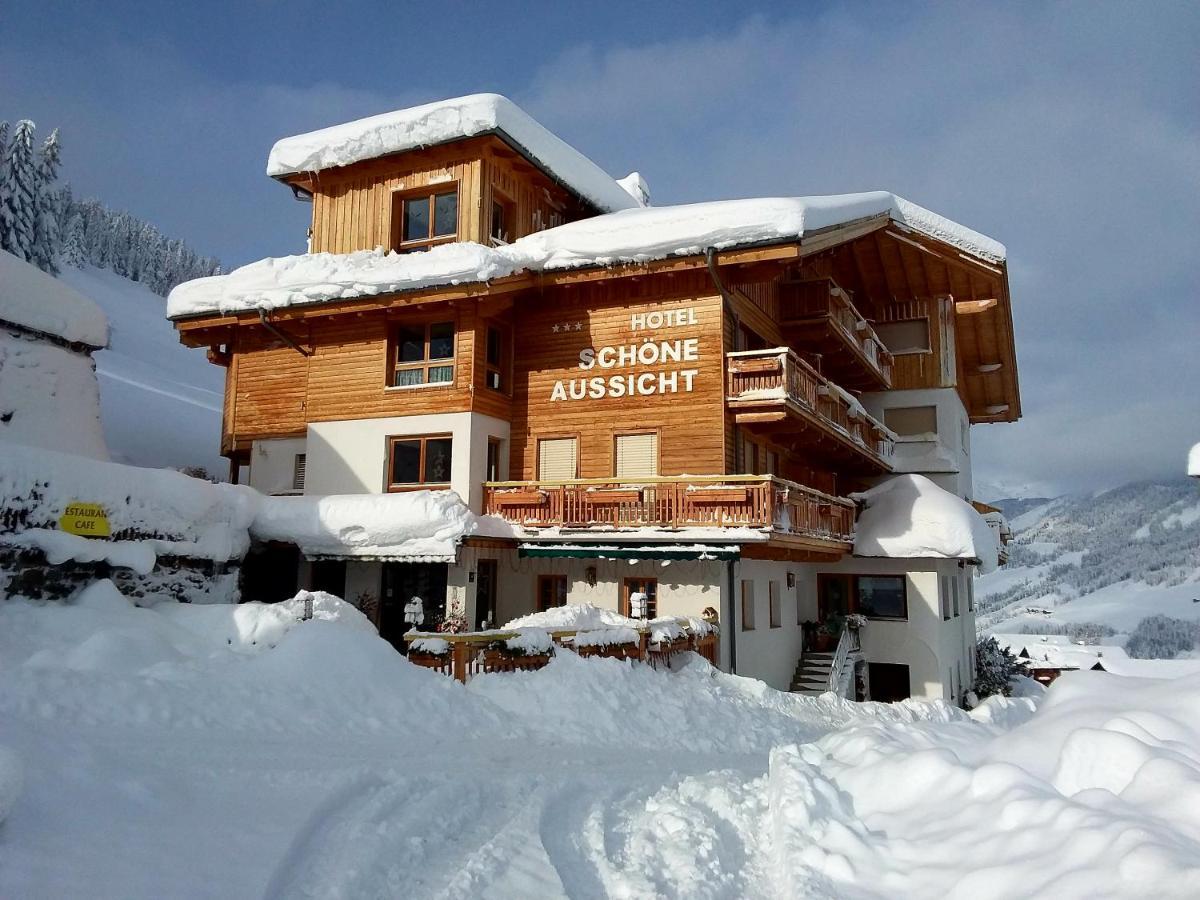 Hotel Schoene Aussicht Kartitsch Exteriör bild