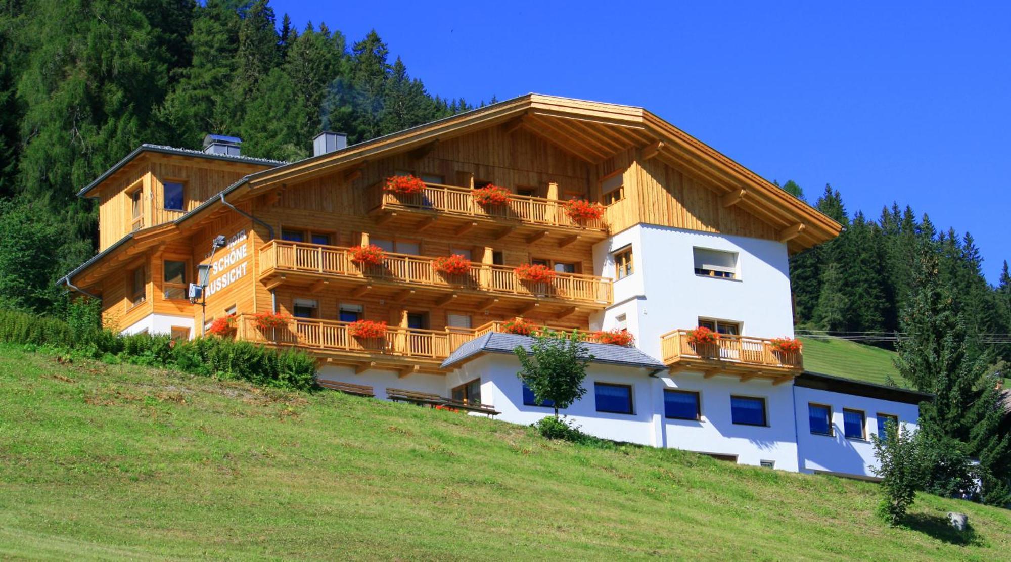 Hotel Schoene Aussicht Kartitsch Exteriör bild