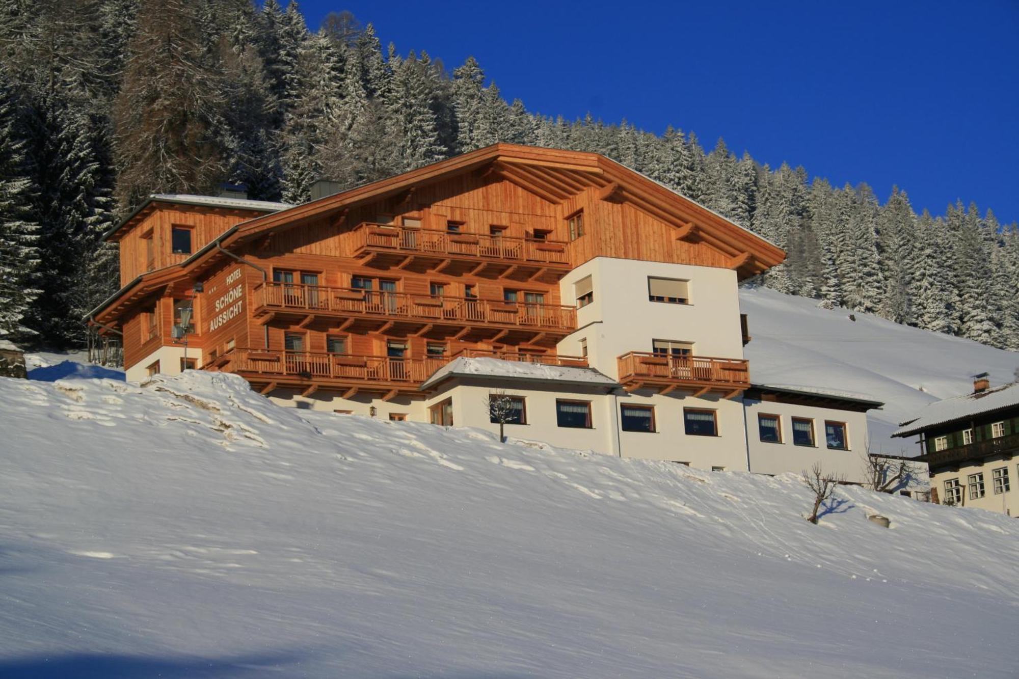 Hotel Schoene Aussicht Kartitsch Exteriör bild